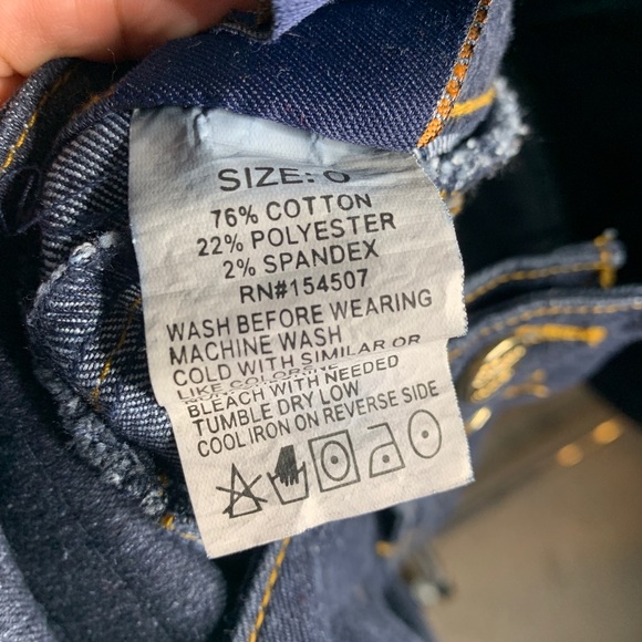 Fashion 2 Love- Skinny Jeans size 0 - Picture 9 of 9